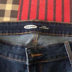 Old Navy distressed jeans.